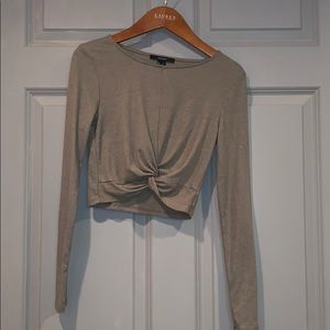 Forever 21 Twisted Crop Top